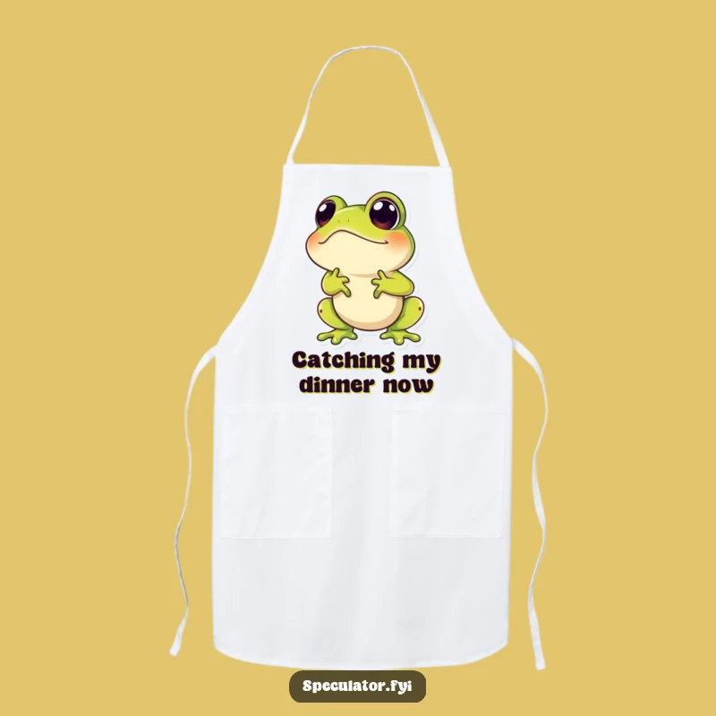 Funny Frog Apron: Kitchen Speculative Hopper, a Hilarious Cooking Gift