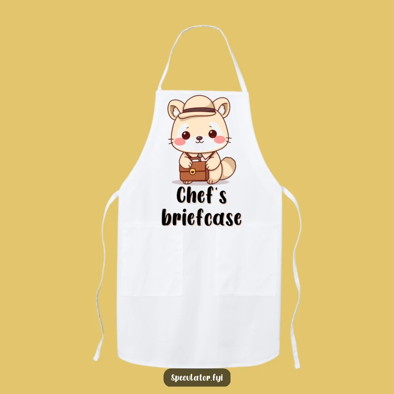Funny Dapper Kawaii Animal Apron - Kitchen Gift for the Professional