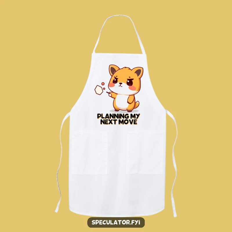 Funny Stubborn Kawaii Animal Apron - Kitchen Gift for the Perplexed