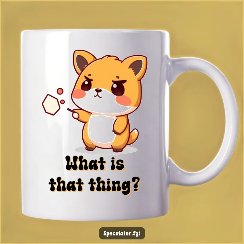 Funny Stubborn Kawaii Animal Mug - Perfect Gift for the Confused