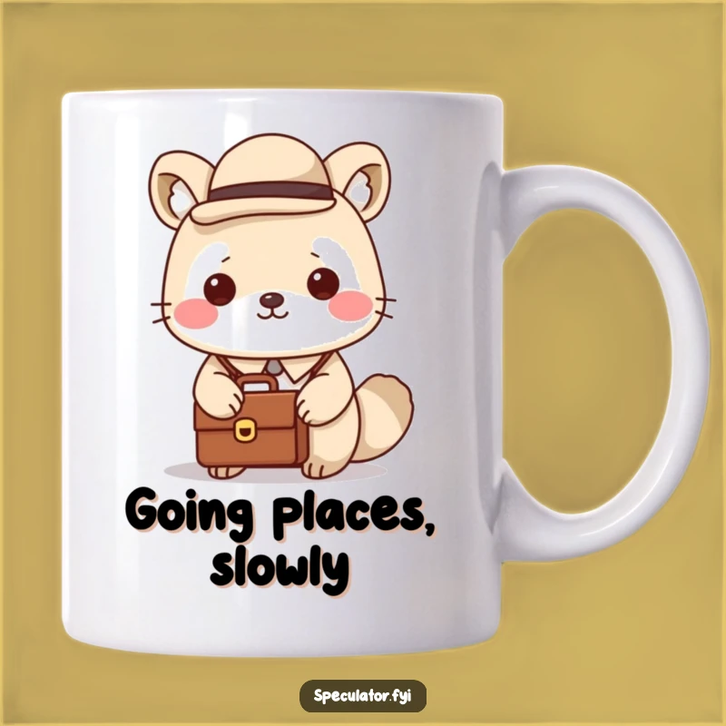 Funny Dapper Kawaii Animal Mug - Perfect Gift for the Professional