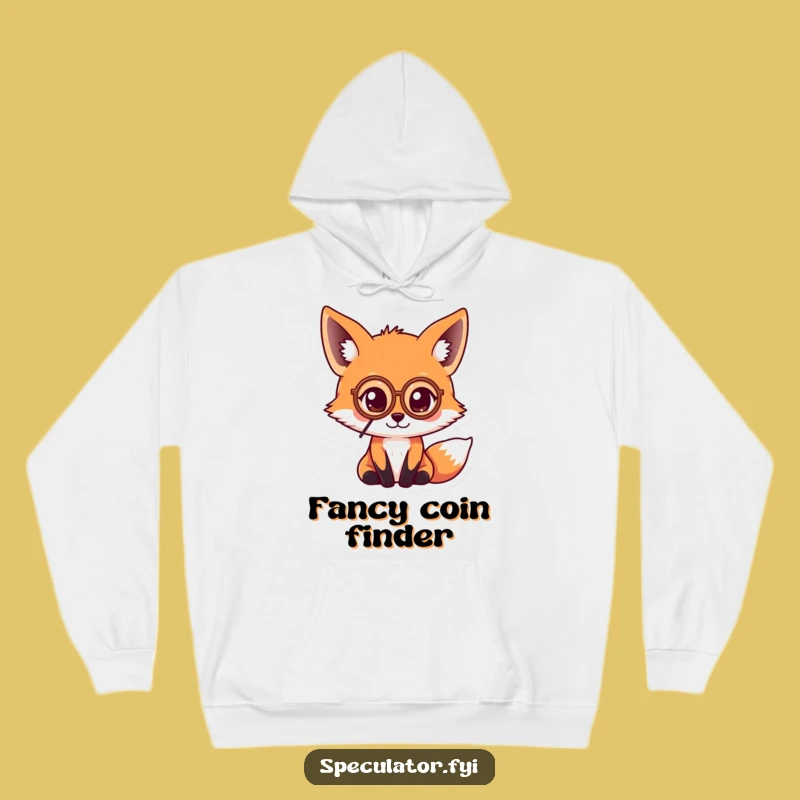 Cozy Funny Kawaii Fox Hoodie - Warm & Humorous Gift for Investors
