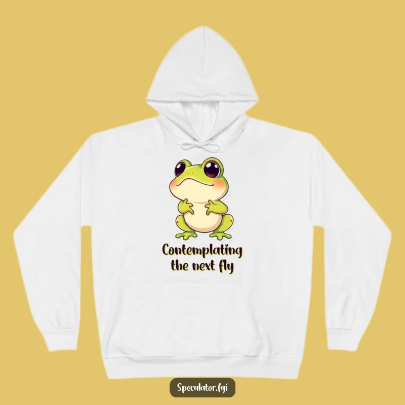 Funny Frog Hoodie: Cozy Speculative Hopper, the Ultimate Humorous Gift