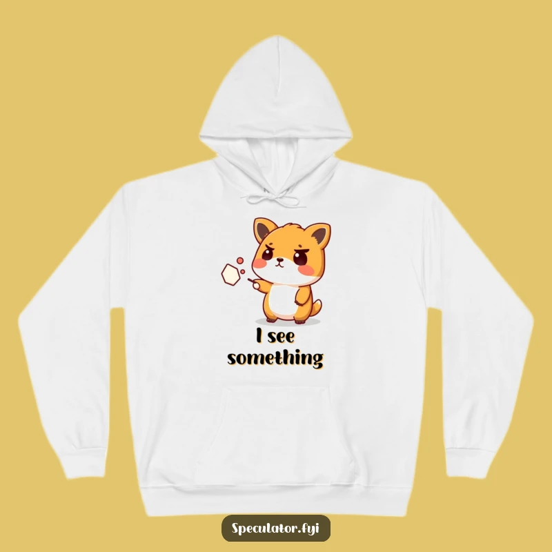 Funny Stubborn Kawaii Animal Hoodie - Cozy Gift for the Perplexed