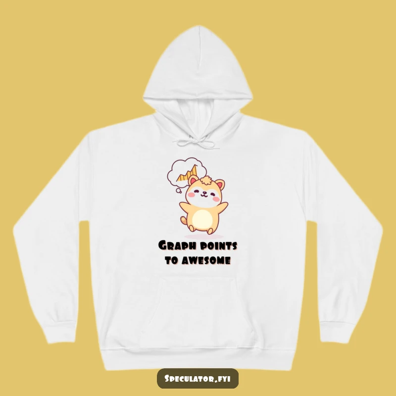 Funny Kawaii Market Mood Hoodie - Bouncing Animal Graph Comfort Gift