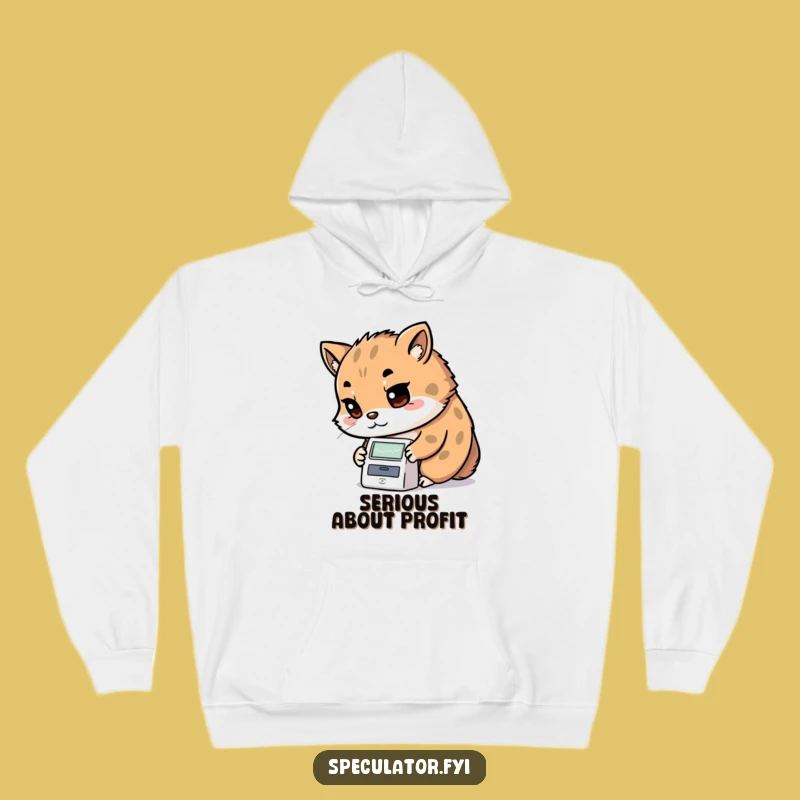 Funny Kawaii Deep Dive Hoodie - Determined Animal Ticker Comfort Gift