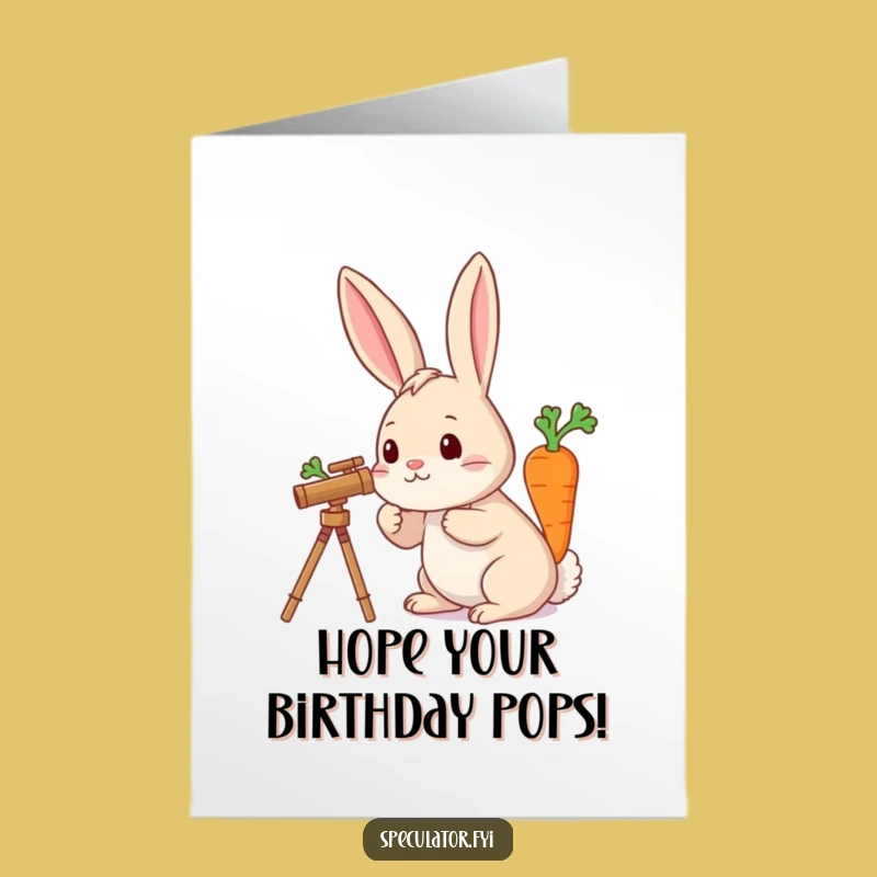 Free Printable Rabbit Birthday Card: Carrot Quest Surprise - Funny Downloadable Gift