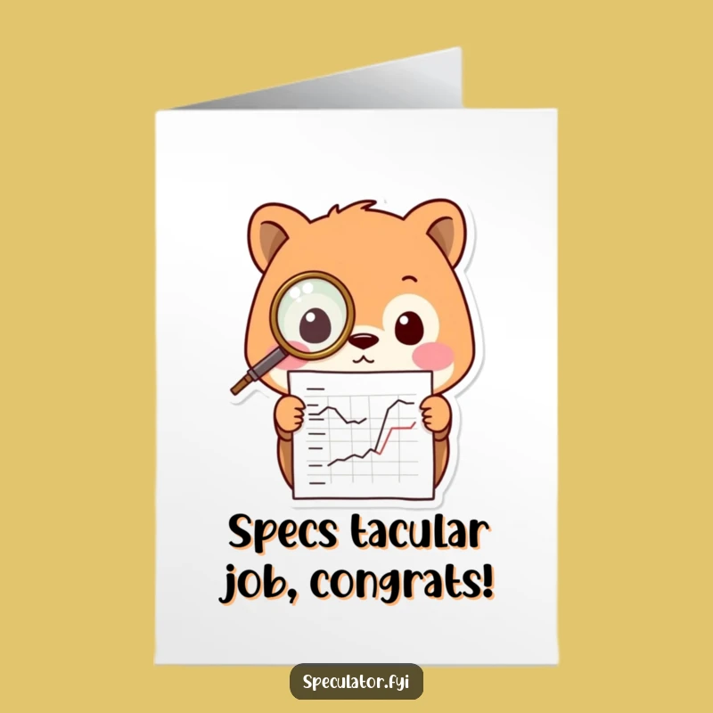 Free Printable Kawaii Animal Congrats Card: Monocle Success Analysis