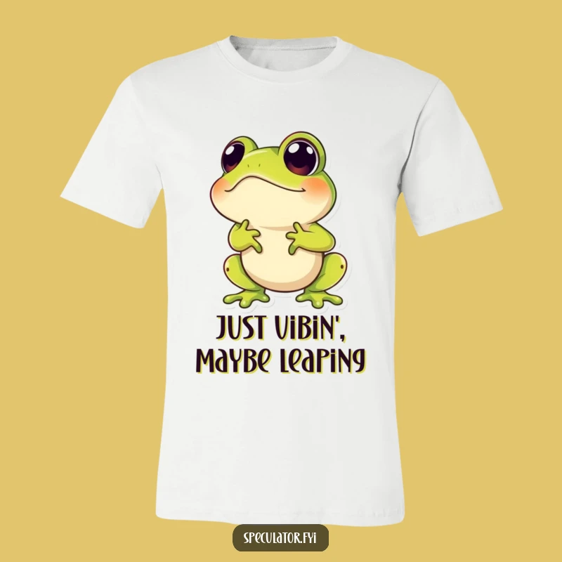 Funny Frog T-Shirt: Speculative Hopper Tee, a Quirky and Humorous Gift